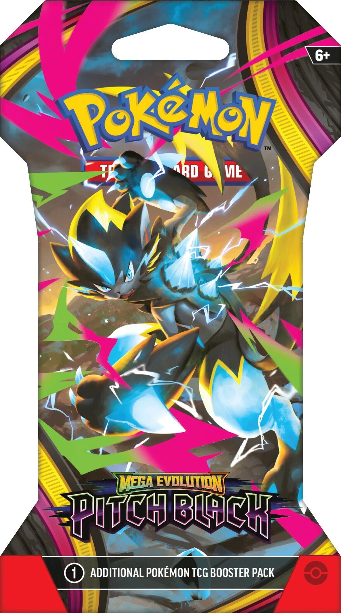 Mega Evolution: Pitch Black - Sleeved Booster Pack